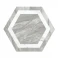 Dekor Marmor Hexagon Klinker Bardiglio Grå Matt-Satin 29x33 cm 2 Preview